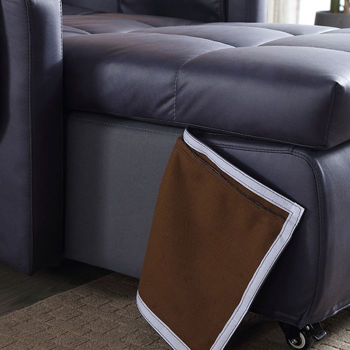 Bottome manuale di poltrona a polvere di poltrona a polvere di poltrone contemporanea metallo a colori solidi interni