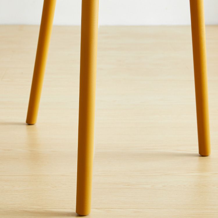 Scandinavian Plastic Dining Armless Chair Kitchen and Dining Room Side Chairs Clearhalo ' kitchen&dining_furn' 'Dining Chairs' 'Dining Tables & Seating' 'dining_chair' 'furn' 'furn_dining_chair' 'Furniture' 'furniture_dining_chair' 'Kitchen & Dining Furniture' 'kitchen' 1200x1200_2afdc2b1-868b-4ab9-9a91-175e8e2fac8d