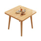 Modern Style Solid Wood Dining Table Brown Round Drop-Leaf Table with 4 Legs for Home Clearhalo ' dining_table' 'Dining Tables & Seating' 'Dining Tables' 'furn' 'furn_dining_table' 'Furniture' 'furniture_dining_table' 'Kitchen & Dining Furniture' 'kitchen&dining_furn' 'kitchen' 'kitchen_dining_table' 1200x1200_2afdc80a-4ea5-429a-abce-49f324225e75