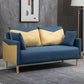 Contemporary Sofa with 2 Pillows Square Arm Living Room Seating Clearhalo 'furn' 'furn_sofas' 'Furniture' 'Living Room Furniture' 'Sofa' 'sofas' 1200x1200_2aff340a-da8f-4db5-8fbe-6bac7bebe549