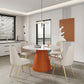 Round Sintered Stone Dining Table Traditional Luxury Dining Table for Home Clearhalo ' dining_table' 'Dining Tables & Seating' 'Dining Tables' 'furn' 'furn_dining_table' 'Furniture' 'furniture_dining_table' 'Kitchen & Dining Furniture' 'kitchen&dining_furn' 'kitchen' 'kitchen_dining_table' 1200x1200_2b00fe3c-d925-484a-b4d0-30958de2ca1f