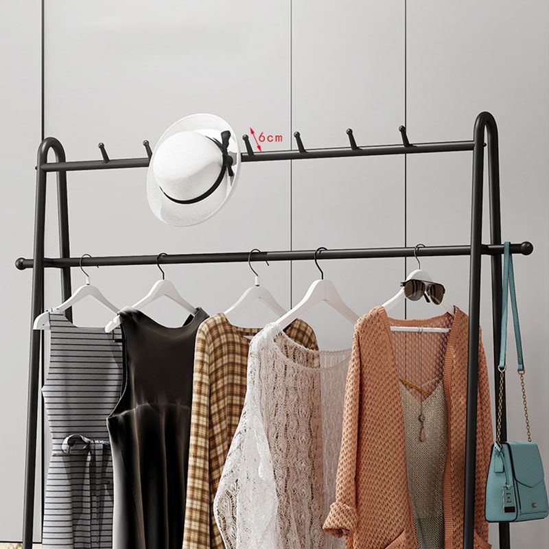 Hermosa estante de almacenamiento de diseñadores de estanterías de reverso de metal con castores