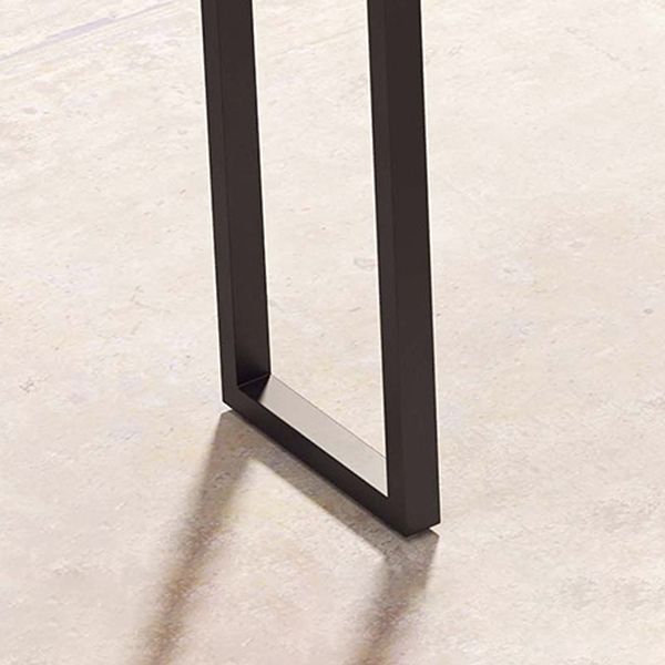 Glam Sled Counter Height Table Solid Wood and Metal Pub Height Dining Table Clearhalo 'Bar Furniture' 'Bar Tables' 'bar_tables' 'furn' 'furn_bar_tables' 'Furniture' 'Kitchen & Dining Furniture' 1200x1200_2b062436-051f-456e-b33c-2a728fd59264