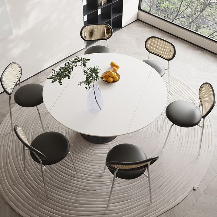 Dining Room Dinner Kitchen Table Modern Tulip Base Dining Table Clearhalo 'Dining Tables & Seating' 'Dining Tables' 'dining_table' 'furn' 'furn_dining_table' 'Furniture' 'Kitchen & Dining Furniture' 1200x1200_2b077d52-ca22-4b93-aa6b-1fbfbabf7175