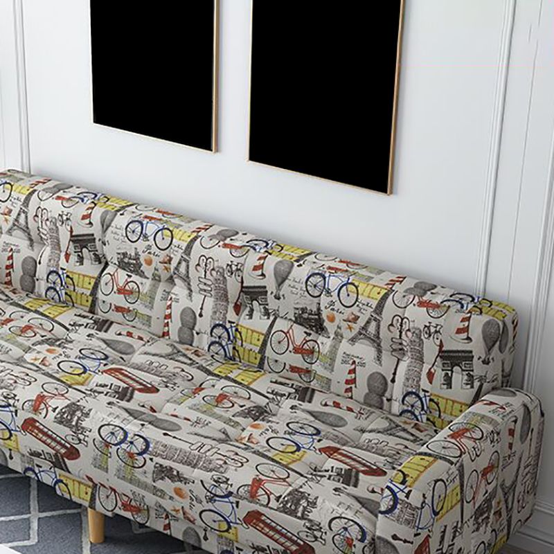 Industrial Living Room Settee Square Arm Biscuit Back Seating Clearhalo 'furn' 'furn_sofas' 'Furniture' 'Living Room Furniture' 'Sofa' 'sofas' 1200x1200_2b0c8490-cfa5-4705-b8dd-49ea99896de0