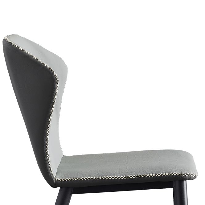 Armless Dining Chairs Modern Leather Side Chairs for Dining Room Clearhalo 'Dining Chairs' 'Dining Tables & Seating' 'dining_chair' 'furn' 'furn_dining_chair' 'Furniture' 'furniture_dining_chair' 'Kitchen & Dining Furniture' 1200x1200_2b0c87ff-16d1-4f35-898c-a6f42530edca