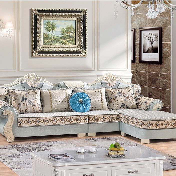 Sleetrici in tessuto di divano divano in campagna larga da 70 ".