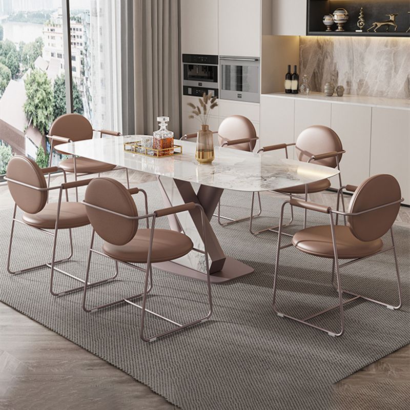 Set da pranzo del rettangolo del rettangolo del rettangolo nordico