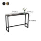 Black Glam Style Bar Table in Iron Top and Faux Marble Milk Tea Shop Bar Table Clearhalo 'Bar Furniture' 'Bar Tables' 'bar_tables' 'furn' 'furn_bar_tables' 'Furniture' 'furniture_bar_tables' 'Kitchen & Dining Furniture' 1200x1200_2b1fe96a-e12f-4ee0-bd63-60861b3c806c