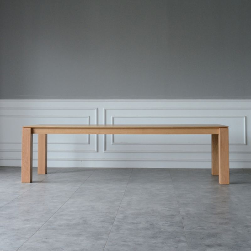 Solid Wood Modern Rectangle Table Wood Top Dining Table with 4 Legs Clearhalo ' dining_table' 'Dining Tables & Seating' 'Dining Tables' 'furn' 'furn_dining_table' 'Furniture' 'furniture_dining_table' 'Kitchen & Dining Furniture' 'kitchen&dining_furn' 'kitchen' 'kitchen_dining_table' 1200x1200_2b220248-1ebb-4914-b958-d87cfd2f4bd9