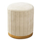 Velvet Ottoman Whole Colored Cylinder Shape Contemporary Scratch Resistant Pouf Clearhalo 'furn' 'furn_ottomans_poufs' 'Furniture' 'Living Room Furniture' 'Ottomans & Poufs' 'ottomans_poufs' 1200x1200_2b239cd1-31e1-42b9-b061-3b620f0ec0af