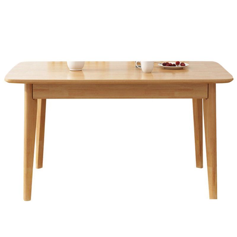 Minimalist Style Dining Room Sets with Solid Wood Dining Table and Chairs Clearhalo 'Dining Room Sets' 'Dining Tables & Seating' 'dining_room_set' 'furn' 'furn_dining_room_set' 'Furniture' 'furniture_dining_room_set' 'Kitchen & Dining Furniture' 'kitchen&dining_furn' 'kitchen' 1200x1200_2b245103-41e0-4ba6-ad2f-e1c89e534309