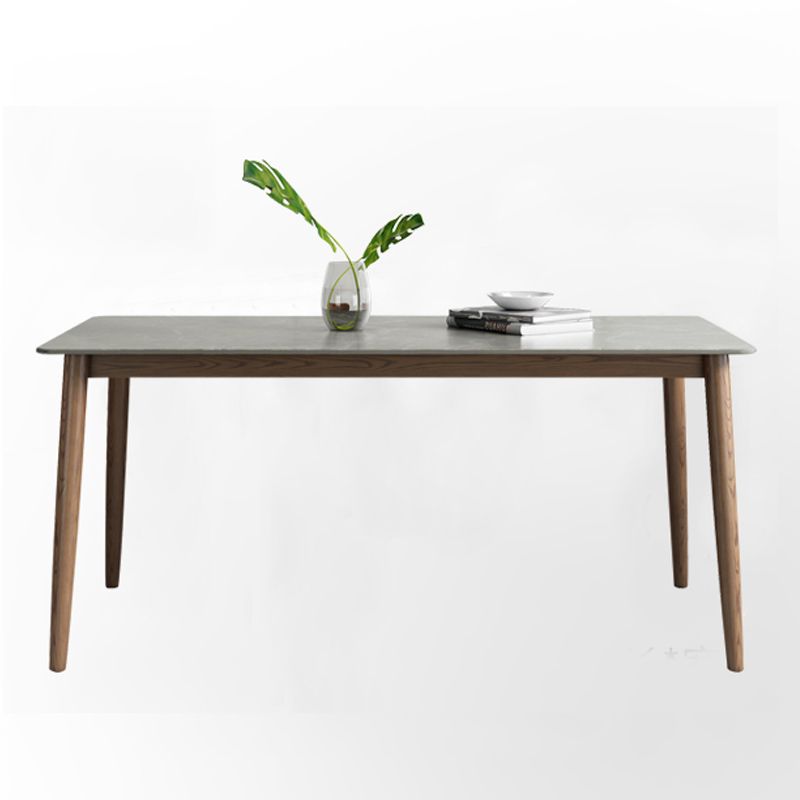 Medieval Modern Grey Table Rectangle Sintered Stone Table with 4 Legs for Restaurant Clearhalo ' dining_table' 'Dining Tables & Seating' 'Dining Tables' 'furn' 'furn_dining_table' 'Furniture' 'furniture_dining_table' 'Kitchen & Dining Furniture' 'kitchen&dining_furn' 'kitchen' 'kitchen_dining_table' 1200x1200_2b24c6dc-0052-4fd4-b814-af1c189c99ff