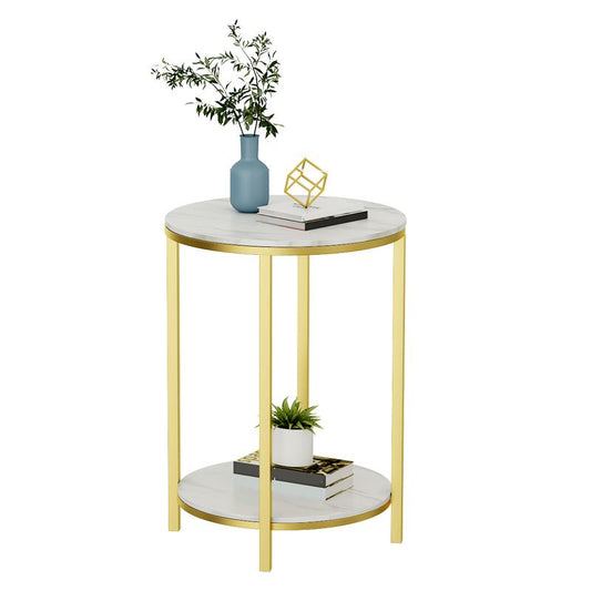 Tavolo da estremità laterale in ardesia minimalista 4 gambe tavolo da estremità per soggiorno