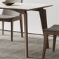 Industrial Style Dining Table Sintered Stone Table with Wooden Legs for Home Use Clearhalo 'Dining Tables & Seating' 'Dining Tables' 'dining_table' 'furn' 'furn_dining_table' 'Furniture' 'Kitchen & Dining Furniture' 1200x1200_2b2c3b10-abf4-4e73-8967-551bd804728e
