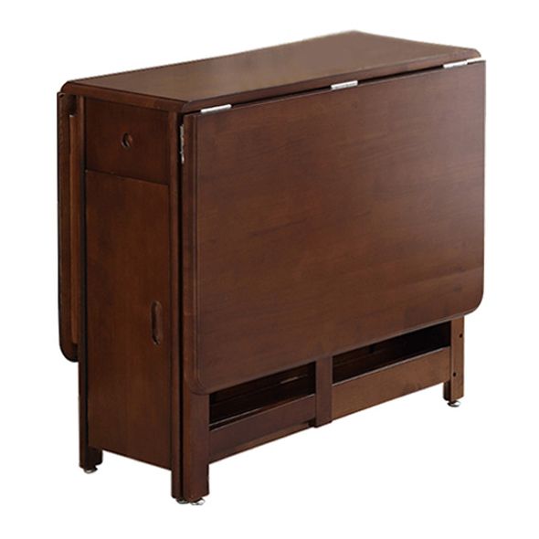 Mid-Century Modern Dining Table Rubberwood Solid Wood Table with Wood Base Clearhalo ' dining_table' 'Dining Tables & Seating' 'Dining Tables' 'furn' 'furn_dining_table' 'Furniture' 'furniture_dining_table' 'Kitchen & Dining Furniture' 'kitchen&dining_furn' 'kitchen' 'kitchen_dining_table' 1200x1200_2b2f6378-1f2e-4312-9706-b24a6d012df6