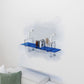 Closed Back Wall Mounted Bookshelf Modern Style Acrylic Bookcase