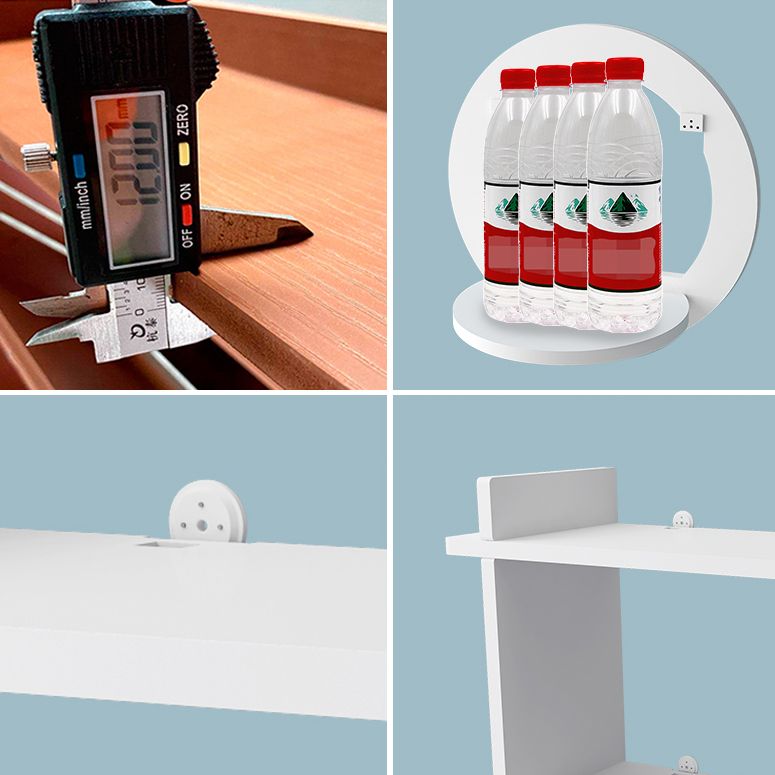 Closed Back Bookshelf Contemporary Style Wall Mounted Bookcase for Study Room and Office Clearhalo 'Bookcases' 'furn' 'furn_bookcases' 'Furniture' 'furniture_bookcases' 'Office Furniture' 1200x1200_2b3376d1-9a83-49ae-816c-c477fb7b321f