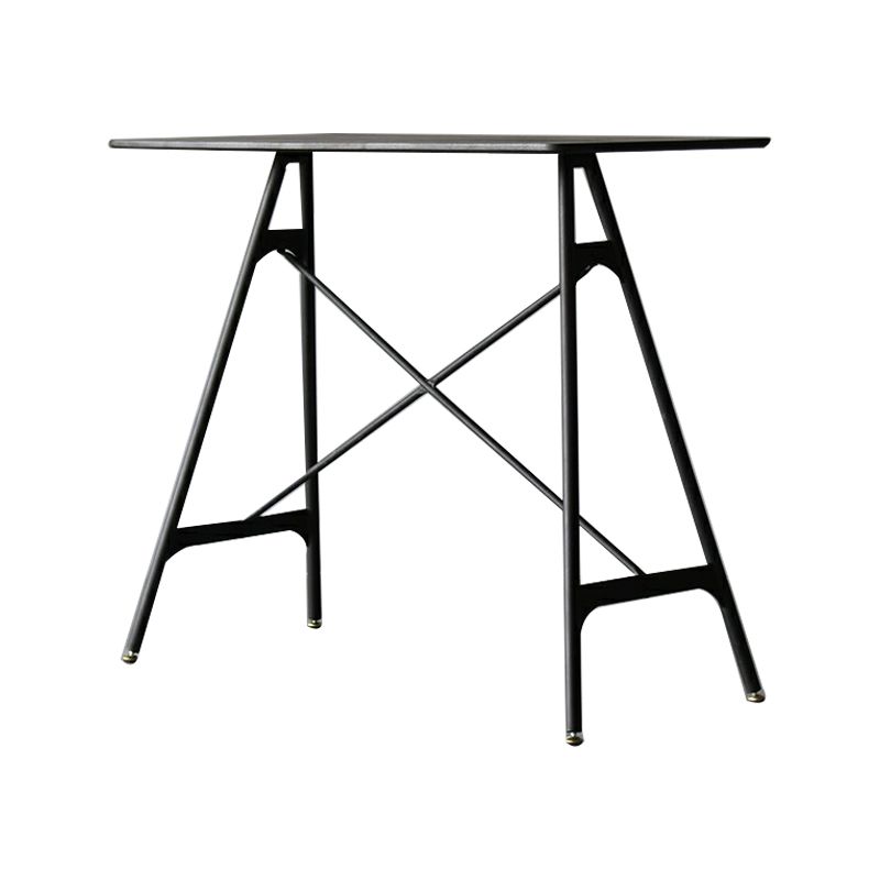 Industrial Style Bar Table Artificial Wood Top 42-inch Bar Table for Dining Room Clearhalo 'Bar Furniture' 'Bar Tables' 'bar_tables' 'furn' 'furn_bar_tables' 'Furniture' 'furniture_bar_tables' 'Kitchen & Dining Furniture' 'kitchen&dining_furn' 'kitchen' 1200x1200_2b33ba7d-1121-4d7b-adb8-2181360f0c1d