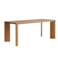 Modern Style Solid Wood Task Desks Rectangular Shape Office Desk with 4 Legs