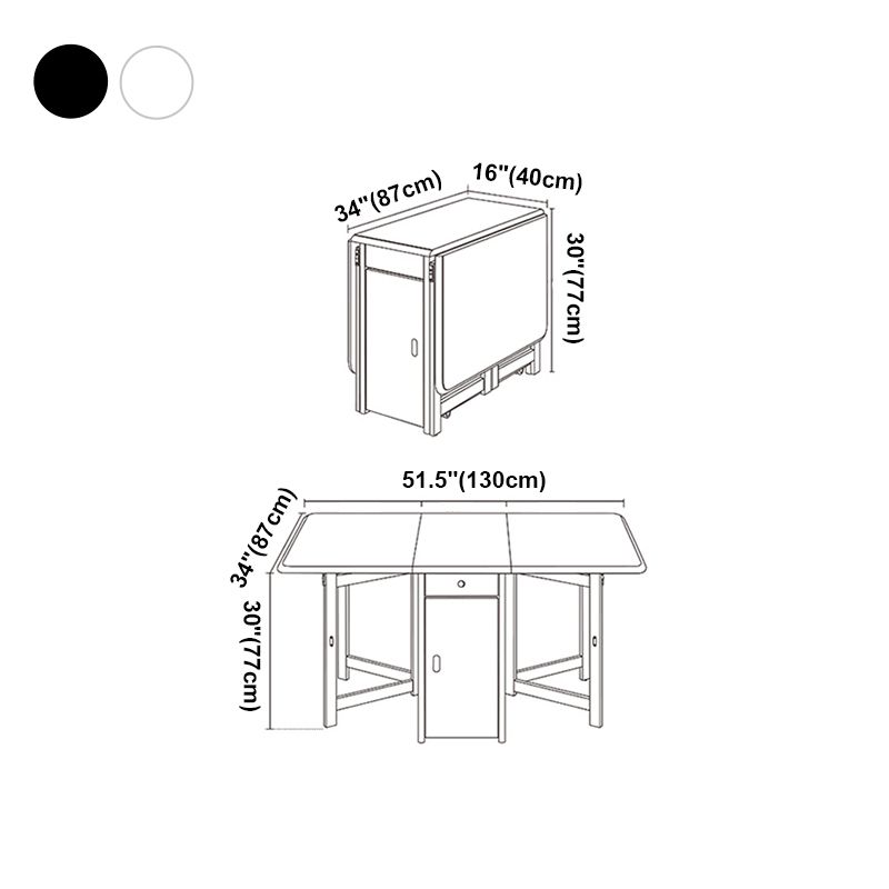Mid-Century Modern Dining Table Rubberwood Solid Wood Table (only table) Clearhalo ' dining_table' 'Dining Tables & Seating' 'Dining Tables' 'furn' 'furn_dining_table' 'Furniture' 'furniture_dining_table' 'Kitchen & Dining Furniture' 'kitchen&dining_furn' 'kitchen' 'kitchen_dining_table' 1200x1200_2b377def-a88c-4e39-ba33-ce9e32f1c33d