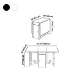 Mid-Century Modern Dining Table Rubberwood Solid Wood Table (only table) Clearhalo ' dining_table' 'Dining Tables & Seating' 'Dining Tables' 'furn' 'furn_dining_table' 'Furniture' 'furniture_dining_table' 'Kitchen & Dining Furniture' 'kitchen&dining_furn' 'kitchen' 'kitchen_dining_table' 1200x1200_2b377def-a88c-4e39-ba33-ce9e32f1c33d