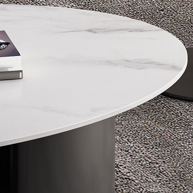 19,6 "Talta top -late della tavola di ferro in arde ardeggio rotondo alto tavolo astratto