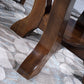 Solid Wood Dining Room Table Traditional Pedestal Dining Table Clearhalo 'Dining Tables & Seating' 'Dining Tables' 'dining_table' 'furn' 'furn_dining_table' 'Furniture' 'Kitchen & Dining Furniture' 1200x1200_2b3a73a3-2cdb-4bdc-a4df-6b5cf43149e2