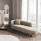 Glam Velvet Flared Arm Chaise Lounge for Living Room with Pillow Clearhalo 'Chairs & Seating' 'Chaise Lounge' 'chaise_lounge' 'furn' 'furn_chaise_lounge' 'Furniture' 'Living Room Furniture' 1200x1200_2b3bf99a-3667-44d2-86ba-0af5ef2b8b65