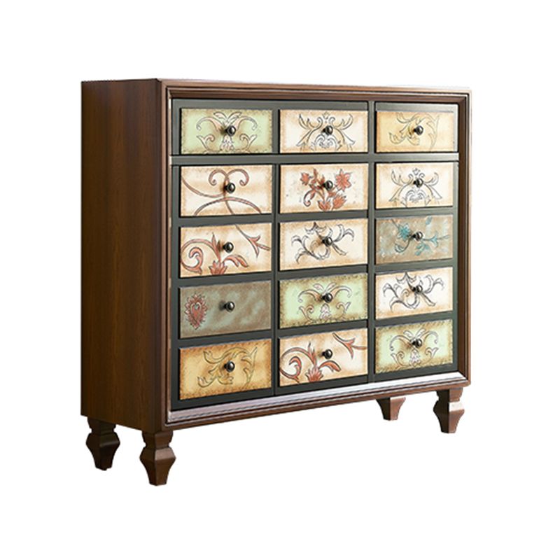 Casa di casa in legno moderno tavolo da sideboard rettangolare minimalista con cassetti