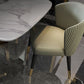 Marble White Tone Dining Table Glam Style Trestle Base Table for Dining Room Clearhalo ' dining_table' 'Dining Tables & Seating' 'Dining Tables' 'furn' 'furn_dining_table' 'Furniture' 'furniture_dining_table' 'Kitchen & Dining Furniture' 'kitchen&dining_furn' 'kitchen' 'kitchen_dining_table' 1200x1200_2b3eb8e5-4d58-4b19-9618-3e109d3d19b9