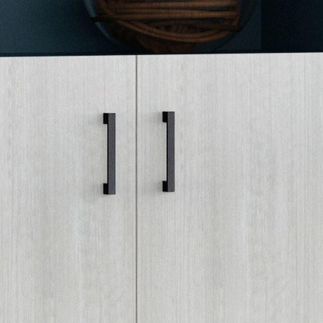 Babor de archivos de archivadores de madera lateral moderno para la oficina en casa