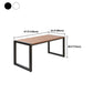 Modern 1/3/5 Pieces Dining Set Rectangle Wood Dining Table for Dining Room Clearhalo 'Dining Room Sets' 'Dining Tables & Seating' 'dining_room_set' 'furn' 'furn_dining_room_set' 'Furniture' 'Kitchen & Dining Furniture' 1200x1200_2b405cc1-2ae4-4942-a4ff-b189900cdec9