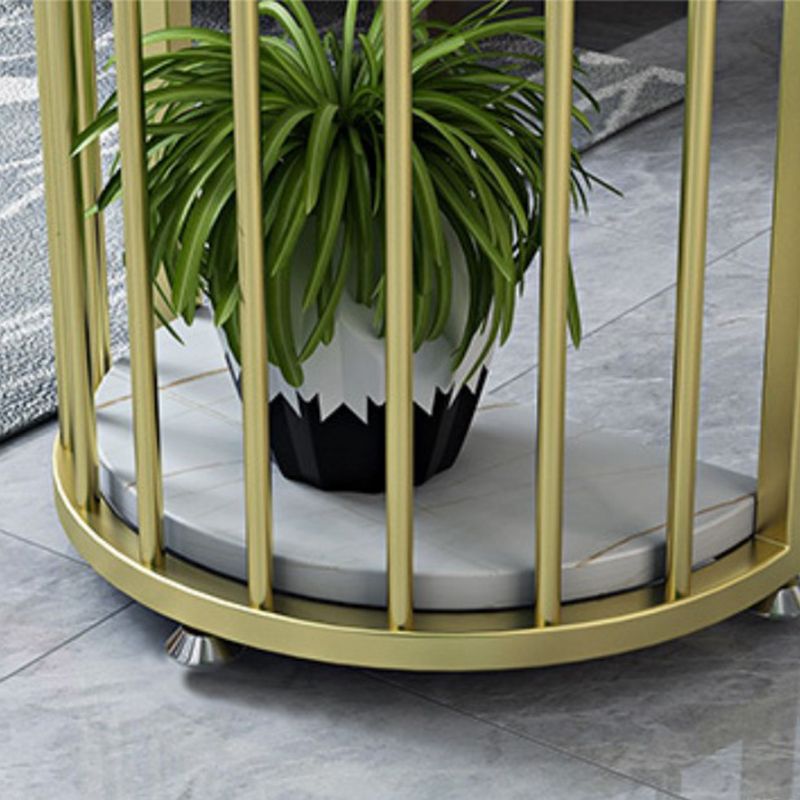 Artificial Marble Oval Bar Table 42-inch Height Top Glam Style Bistro Table Clearhalo 'Bar Furniture' 'Bar Tables' 'bar_tables' 'furn' 'furn_bar_tables' 'Furniture' 'furniture_bar_tables' 'Kitchen & Dining Furniture' 1200x1200_2b40c35a-4480-4966-9024-b40ded7c5c0f