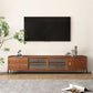 Industrial Rubber Wood TV Stand Enclosed Storage TV Media Console Clearhalo 'furn' 'furn_tv_stands_entertainment_centers' 'Furniture' 'Living Room Furniture' 'TV Stands & Entertainment Centers' 'TV Stands & Media Storage Furniture' 'tv_stands_entertainment_centers' 1200x1200_2b415c7d-4c25-42d2-9012-dd440206ffad