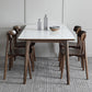 Contemporary Sintered Stone Dining Table Rectangular 4 Legs Table in White Clearhalo ' dining_table' 'Dining Tables & Seating' 'Dining Tables' 'furn' 'furn_dining_table' 'Furniture' 'furniture_dining_table' 'Kitchen & Dining Furniture' 'kitchen&dining_furn' 'kitchen' 'kitchen_dining_table' 1200x1200_2b43c9a9-8533-4ce5-9b95-19e1a55efff4