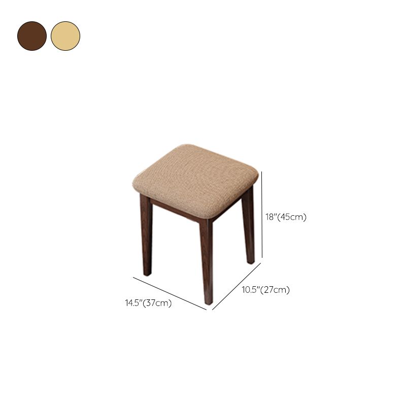 Modern 3 Drawer & Jewelry Vanity Desk Brown Wood Makeup Vanity Desk