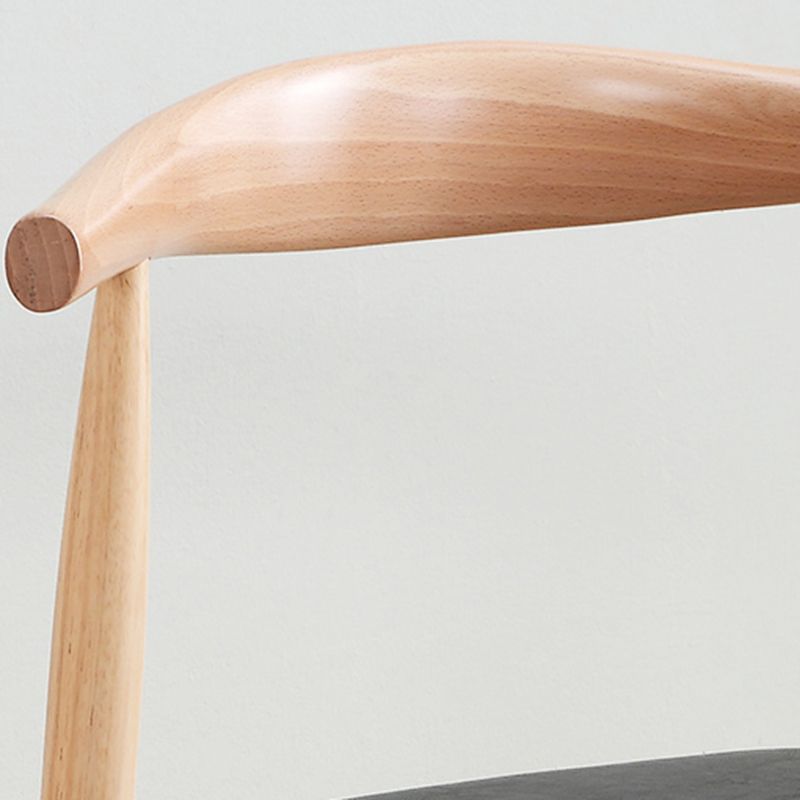 Wood Side Dining Chairs Modern Style Indoor-Outdoor Side Chair Clearhalo 'Dining Chairs' 'Dining Tables & Seating' 'dining_chair' 'furn' 'furn_dining_chair' 'Furniture' 'Kitchen & Dining Furniture' 1200x1200_2b4b9729-6f53-4a83-bb42-d2432fc072a7