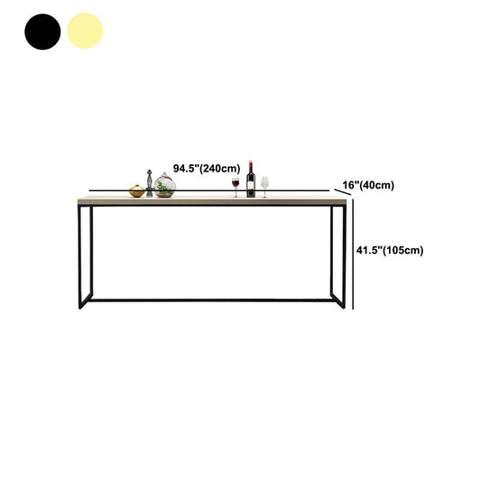 Tavolo da bar in legno bianco moderno tavolo da pranzo per soggiorno da cucina