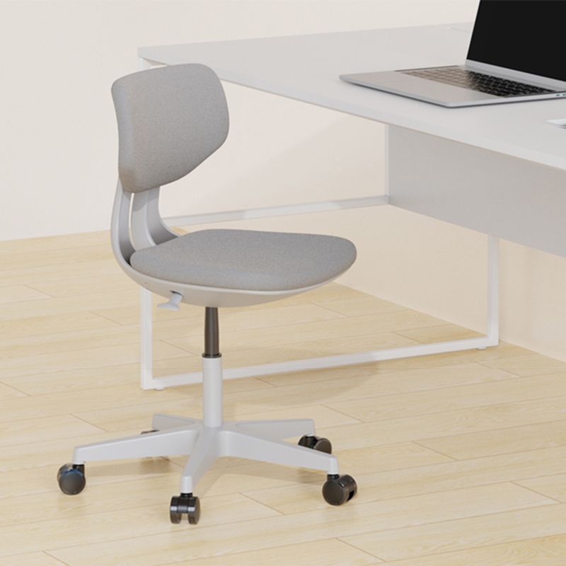 Modern Desk Chair Adjustable Seat Height Armless Office Chair with Wheels Clearhalo 'furn' 'furn_office_chair' 'Furniture' 'Office Chairs' 'Office Furniture' 'office_chair' 1200x1200_2b4e59b0-20f5-4535-a783-f29b1ed737e7