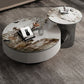 Glam Nesting Coffee Table Set Pedestal Coffee Table with Storage Drawers Clearhalo 'Coffee & Accent Tables' 'Coffee Tables' 'coffee_tables' 'furn' 'furn_coffee_tables' 'Furniture' 'Living Room Furniture' 1200x1200_2b5082a5-dd11-4b86-8ba7-7fb634ef5ff7