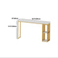 Juego de mesa de Bar Rectangular de 1/3/7 piezas, mesa moderna de mármol para tienda de té con leche y taburetes de Bar