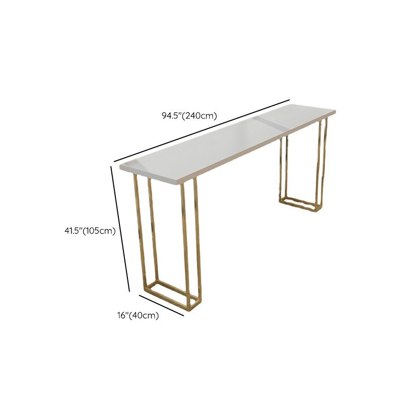 Glam Style Rectangle Counter Set 1/5 Pieces Solid Wood Bistro Set Clearhalo 'Bar Furniture' 'furn' 'furn_home_bar_bar_sets' 'Furniture' 'Home Bars & Bar Sets' 'home_bar_bar_sets' 'Kitchen & Dining Furniture' 1200x1200_2b532653-5a2f-42ba-90fa-b08aeda78a4b