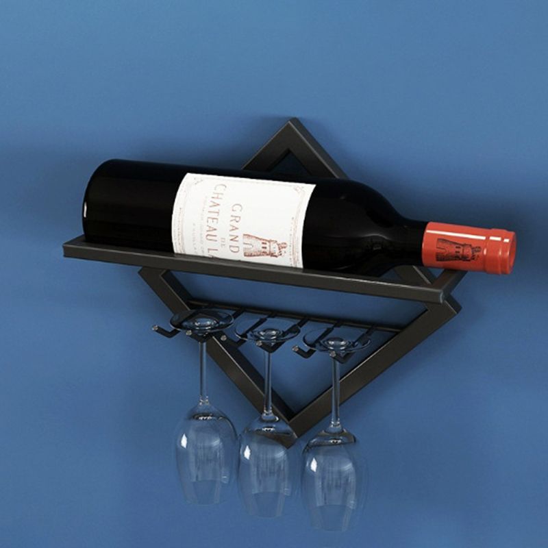 Wall Mounted Wine Holder Metal Home Wine Glass Stemware Rack Holder Clearhalo 'furn' 'furn_wine_racks' 'Furniture' 'Kitchen & Dining Furniture' 'Wine Racks' 'wine_racks' 1200x1200_2b569c58-de0c-45bd-a78a-9e6f9296d64d