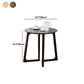 Sleigh-like Base Design Cocktail Table Wood/walnut/white Rubber Wood Coffee Table Clearhalo 'Coffee & Accent Tables' 'Coffee Tables' 'coffee_tables' 'Furniture' 'furniture_coffee_tables' 'Living Room Furniture' 1200x1200_2b5808a7-e583-4dc8-95d1-cdf480757103