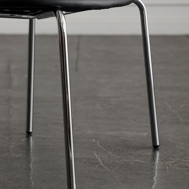 Chaise d'accompagnement de style contemporain ouvrir la salle de salle à manger pour la maison