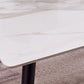 Modern Rectangle Dining Table for Home White Dinette Table with 4 Legs Clearhalo 'Dining Tables & Seating' 'Dining Tables' 'dining_table' 'furn' 'furn_dining_table' 'Furniture' 'Kitchen & Dining Furniture' 1200x1200_2b5b8890-764c-4755-a93c-e1d6b3c57eec