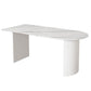 Modern Stone Top Dinette Table Metal Base Dining Table for Living Room Clearhalo 'Dining Tables & Seating' 'Dining Tables' 'dining_table' 'furn' 'furn_dining_table' 'Furniture' 'furniture_dining_table' 'Kitchen & Dining Furniture' 'kitchen' 'kitchen_dining_table' 1200x1200_2b5bb447-b493-4586-8041-bebdc25ceacf