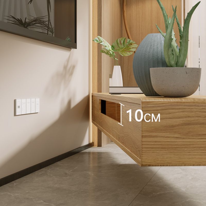 Console TV sospesa da 9" Mobile TV moderno con cassetti per soggiorno