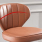 Contemporary Bar-stool Liftable Leather Counter Bar Stool with Metal Legs Clearhalo 'Bar Furniture' 'Bar Stools' 'bar_stools' 'Furniture' 'furniture_bar_stools' 'Kitchen & Dining Furniture' 1200x1200_2b5f1bb3-0287-4925-b26d-0f82333b478f